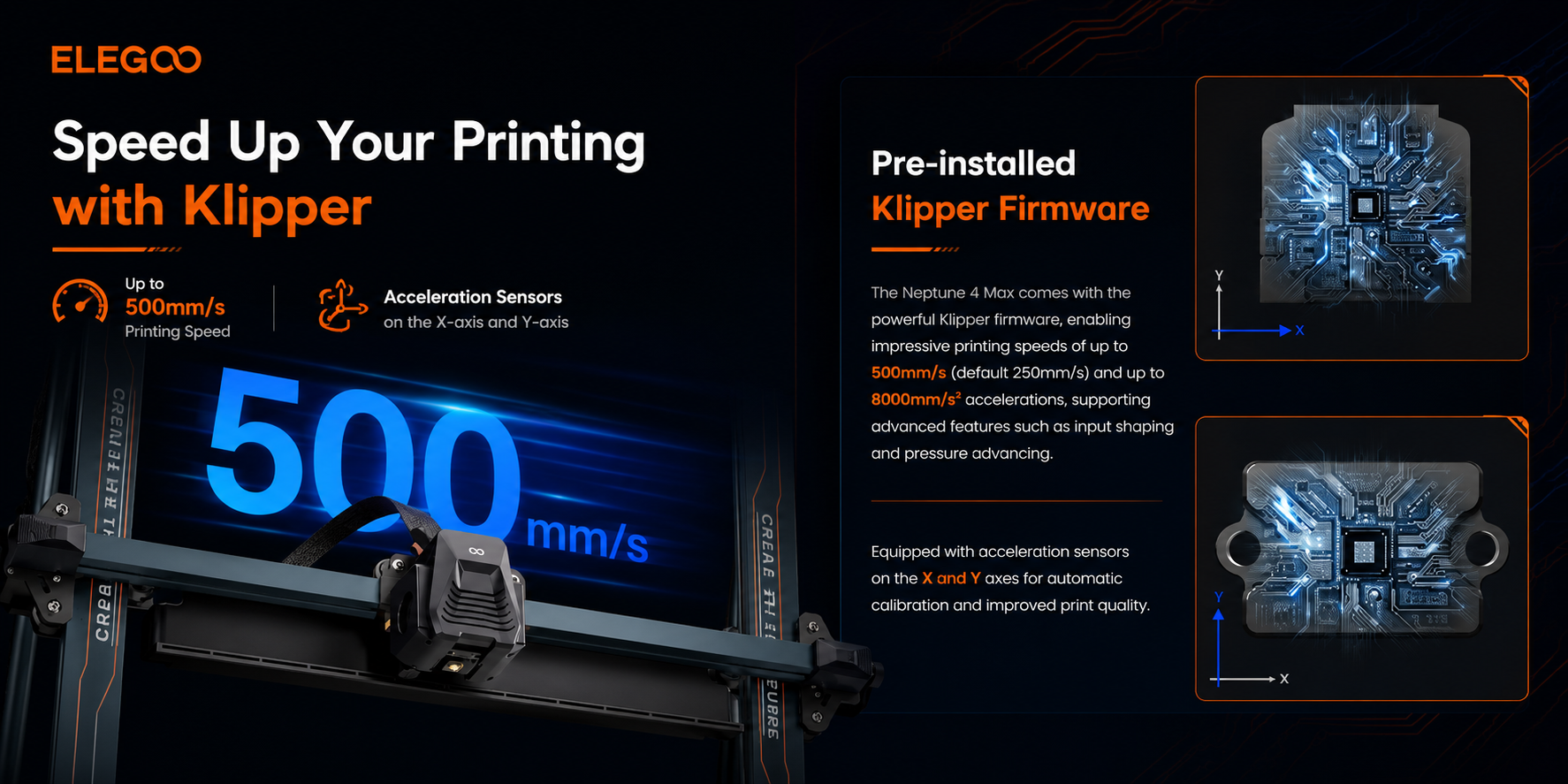 ELEGOO Neptune 4 Max 3D Printer NAMOVIR3D Banner