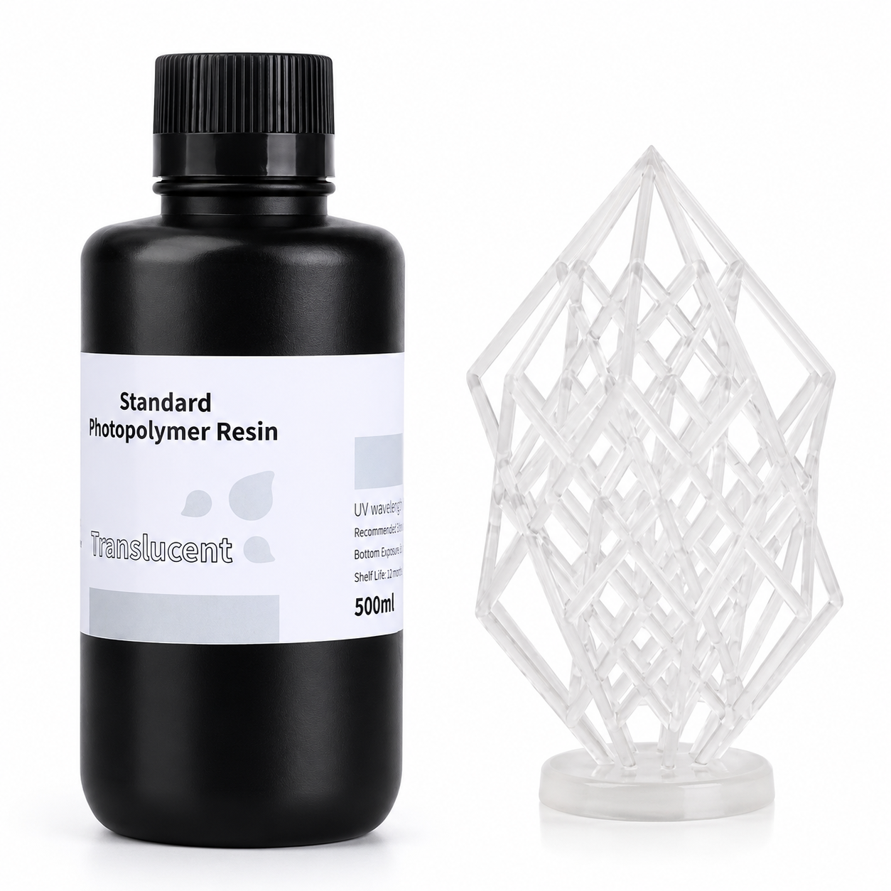 ELEGOO Standard Resin Translucent Beige