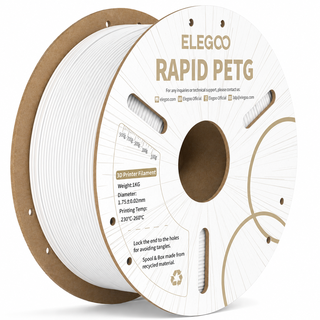 ELEGOO Rapid PETG Filament