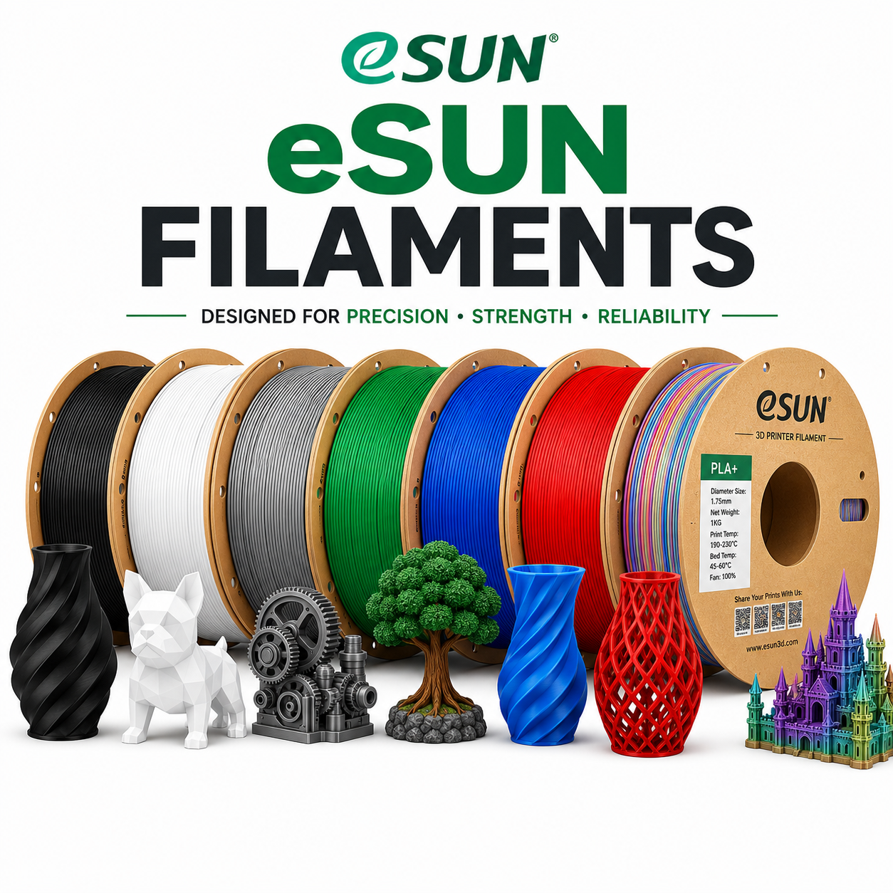 eSUN 3D Printing Filaments