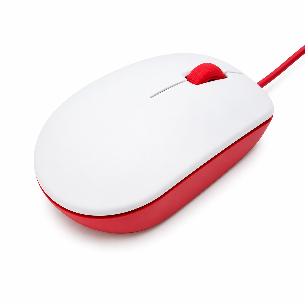 Official Raspberry Pi Mouse (White/Red)